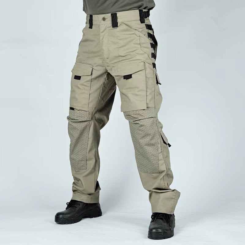 Kangoo Outdoor Split Joint Loose Men's Pants