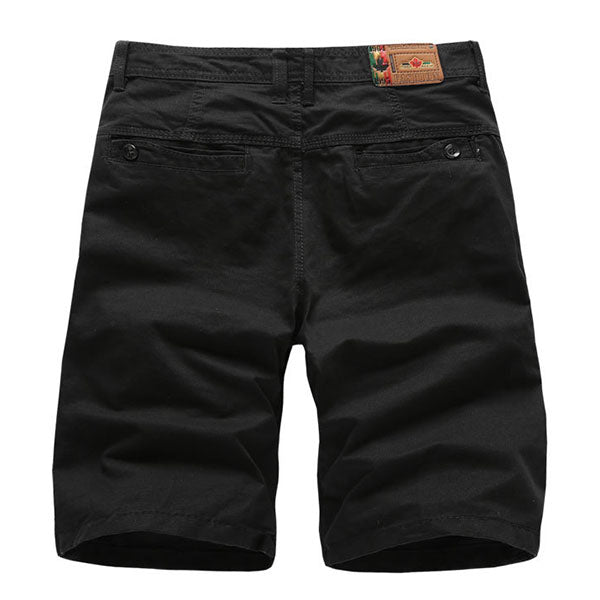 Fashion Solid Color Cotton Men's Shorts
