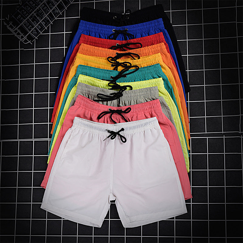 Summer Men's Casual Candy-colored Beach Shorts