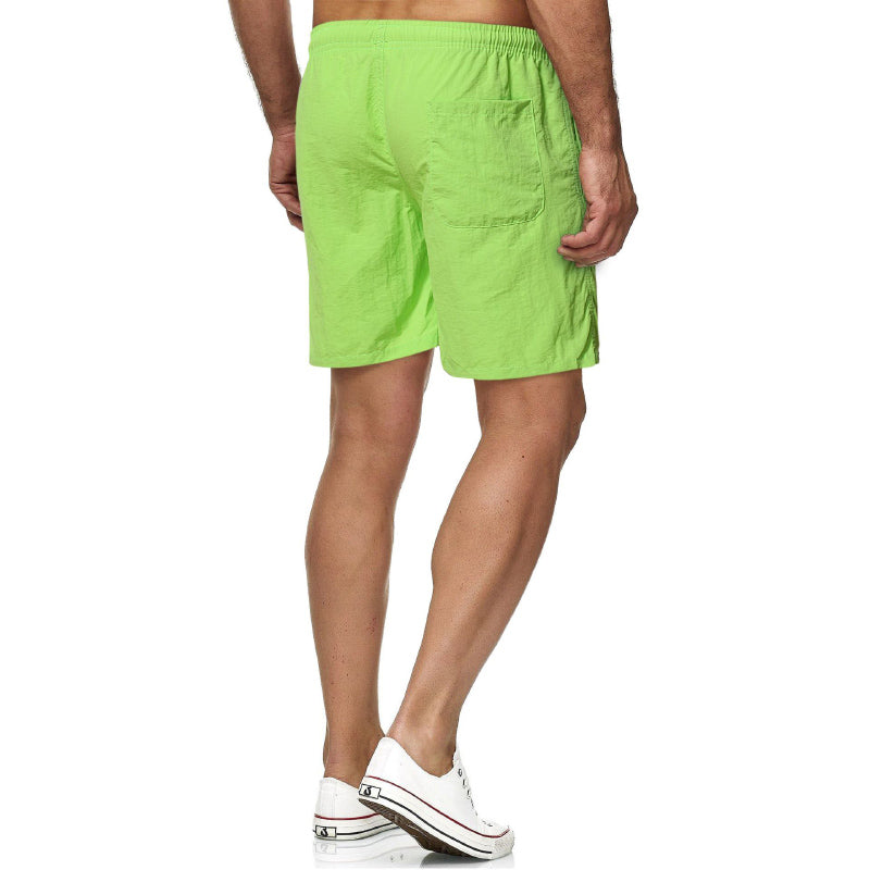 Summer Men's Casual Candy-colored Beach Shorts