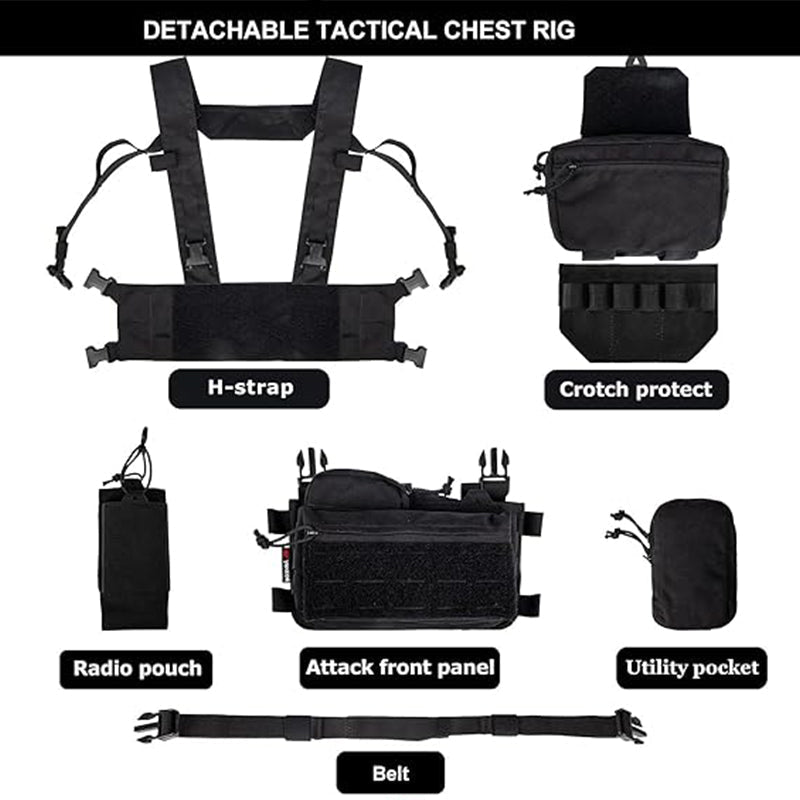 Modular Rapid Assault Kangoosport Chest Rig