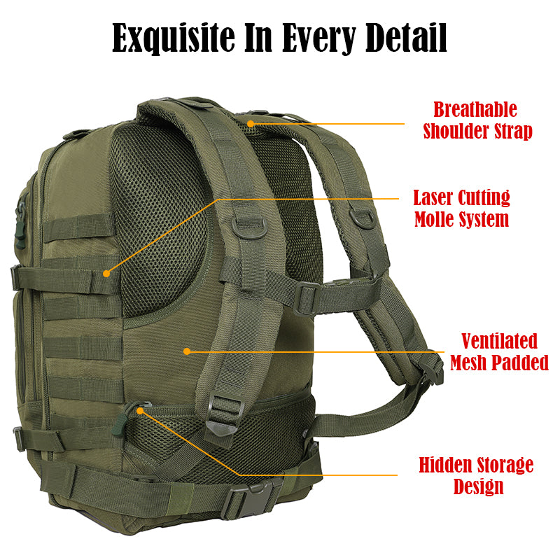 TWS 3 Day Military Kangoosport Backpack