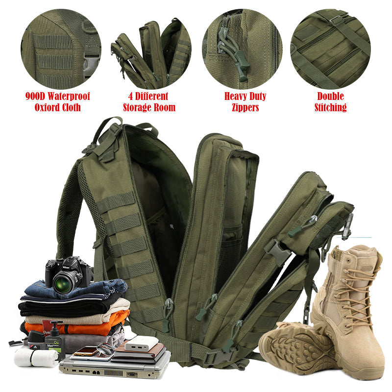 TWS 3 Day Military Kangoosport Backpack