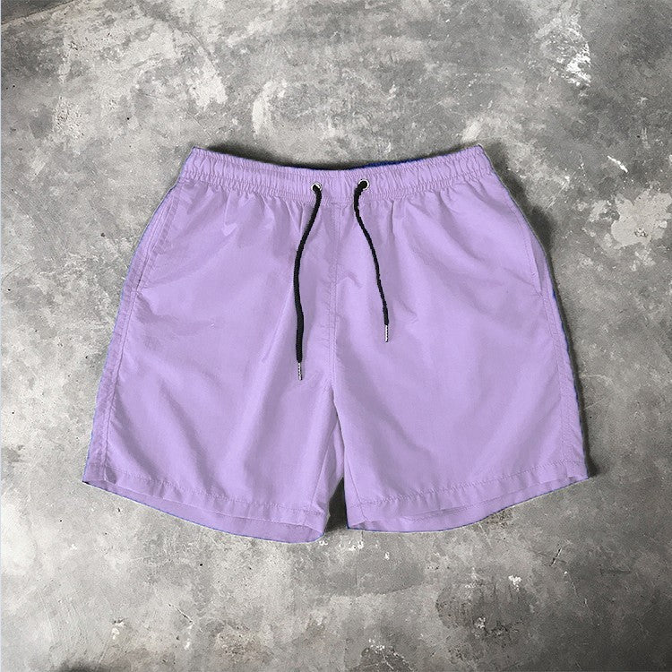 Summer Men's Casual Candy-colored Beach Shorts