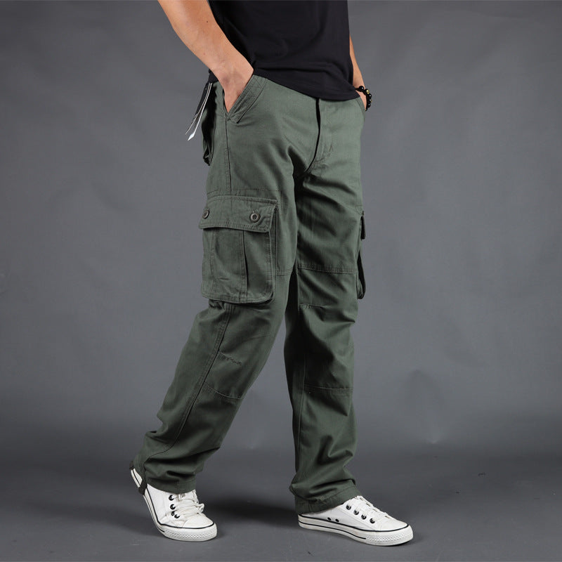 Men's Multi-Pocket Loose Cargo Pants