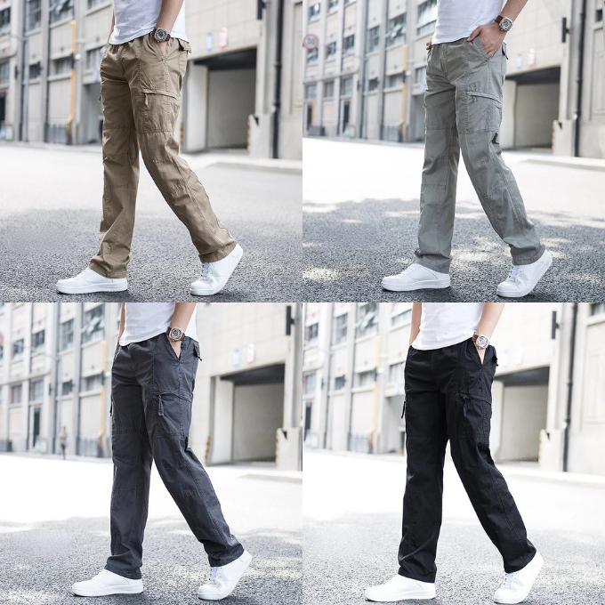Kangoo Cargo Cotton Pants