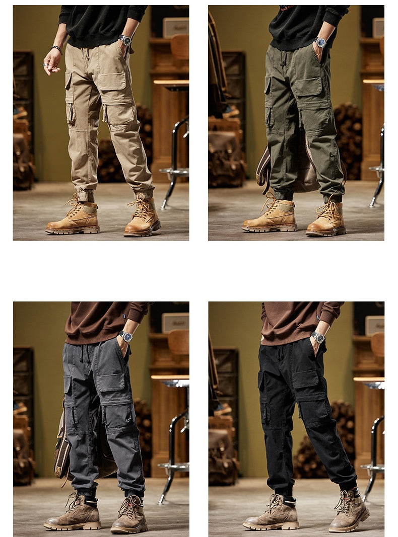 Men’s Relaxed-Fit Stretch Cargo Jogger Pants