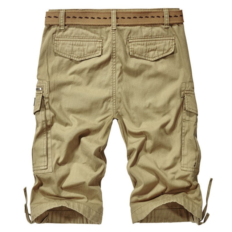 Summer Loose Casual Outdoor Multi-bag Tooling Cotton Men's Shorts