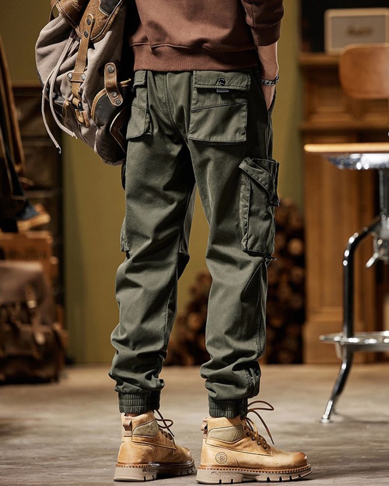 Kangoo Men's Multi-Pocket Cargo Pants