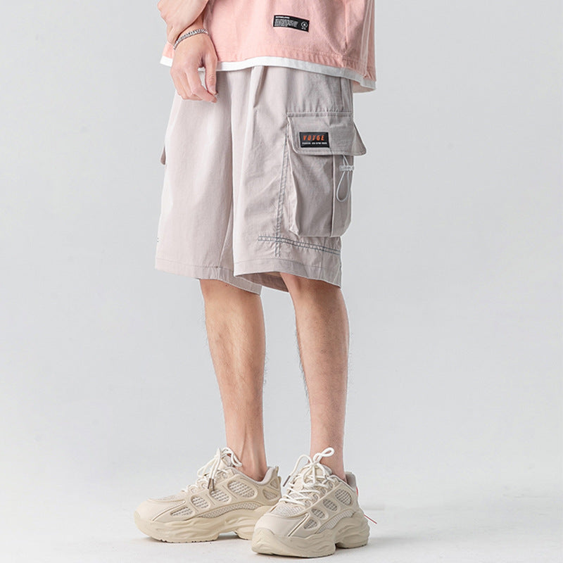 Casual Sport Daily Solid Color Men Shorts