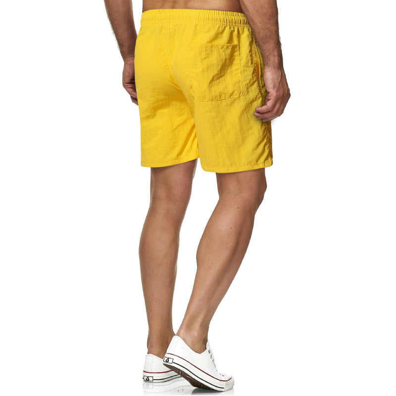 Summer Men's Casual Candy-colored Beach Shorts