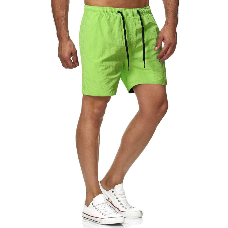 Summer Men's Casual Candy-colored Beach Shorts