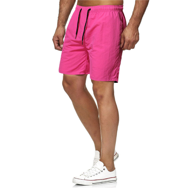 Summer Men's Casual Candy-colored Beach Shorts