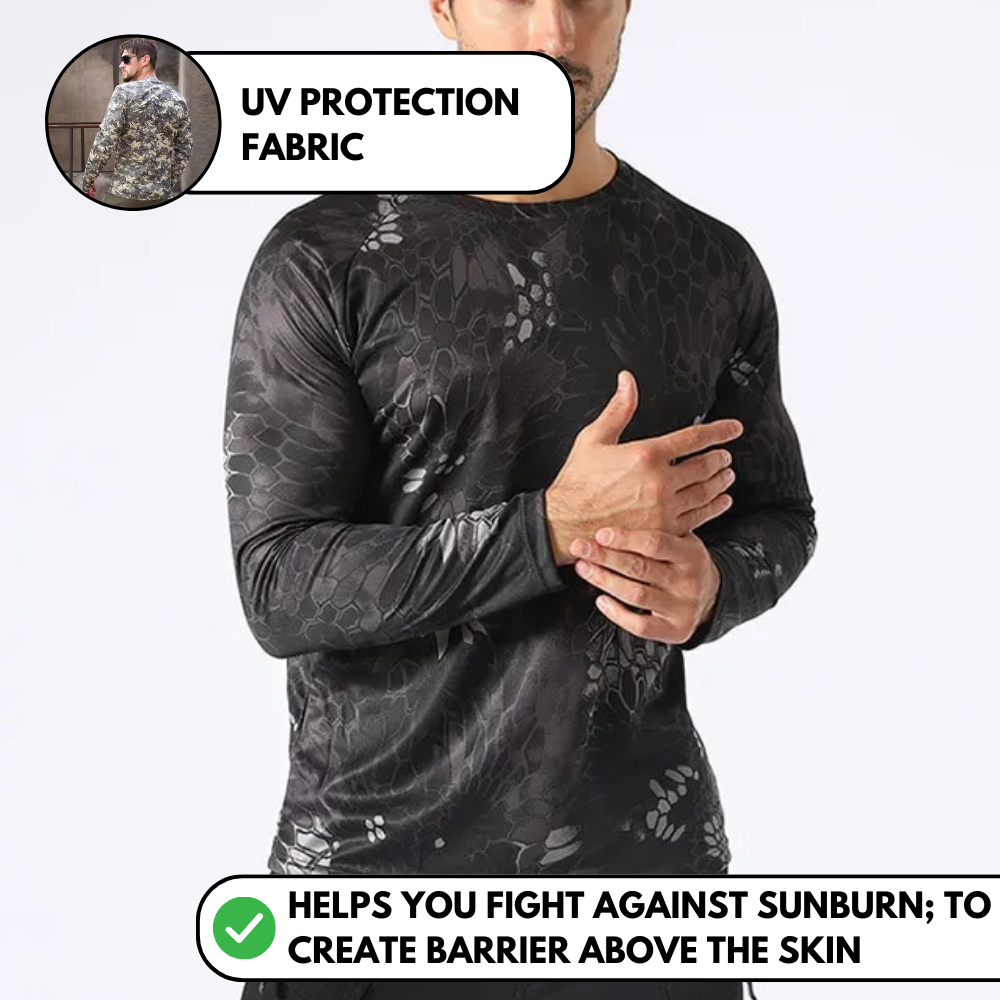 Kangoo Tactical Shirt - Breathable Hiking Long Sleeves