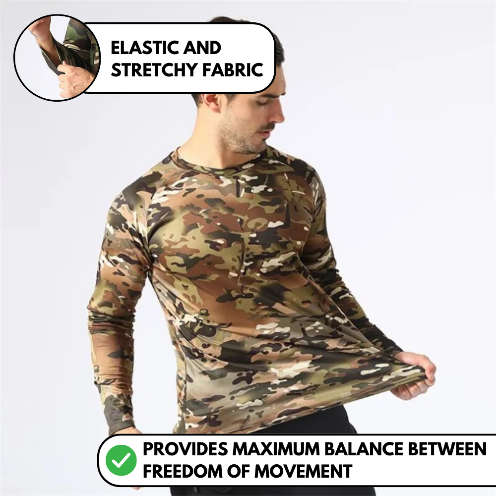 Kangoo Tactical Shirt - Breathable Hiking Long Sleeves