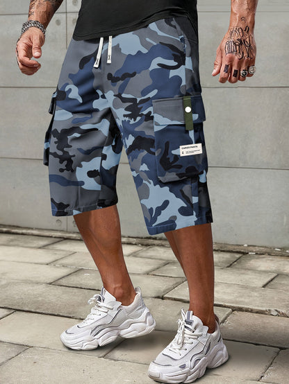 Men's Casual Drawstring Capri Cargo Pants-Buy 2 Get Free Shipping Today!