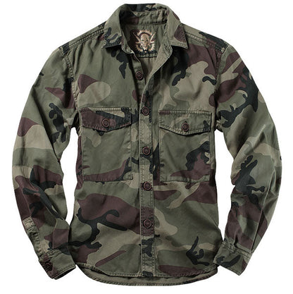 Kangoo Outdoor Camo Long Sleeve Shirt
