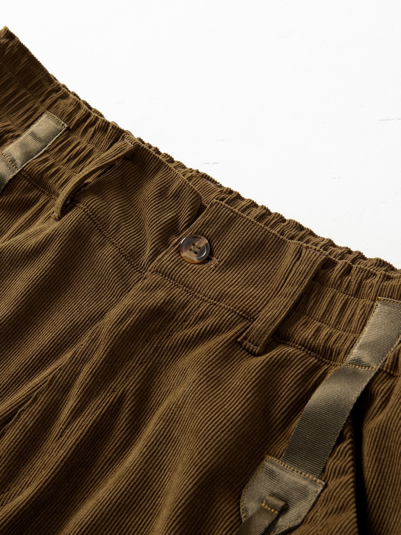 Kangoo Men's Multi-Pocket Corduroy Cargo Shorts