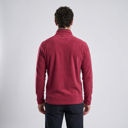 Men's Quarter-Zip Fleece Pullover – Lightweight Outdoor Fleece Sweater for Hiking & Camping
