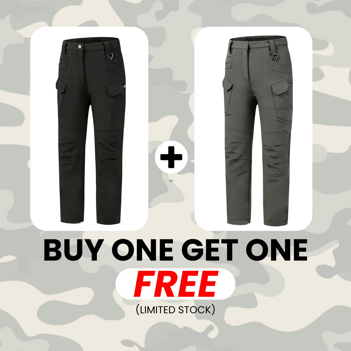 Fleece Lined Waterproof Utility Trousers