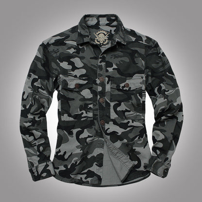 Kangoo Outdoor Camo Long Sleeve Shirt