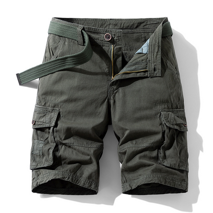 KangooSport Casual Cotton Camo Multi-pocket Men Shorts
