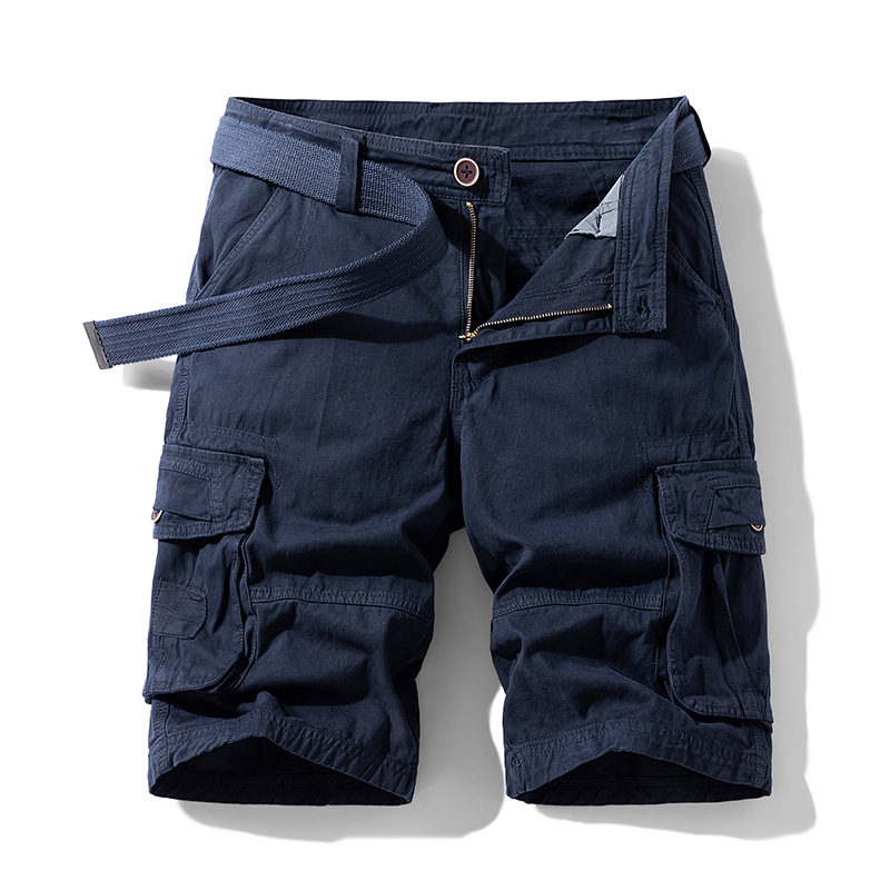 KangooSport Casual Cotton Camo Multi-pocket Men Shorts
