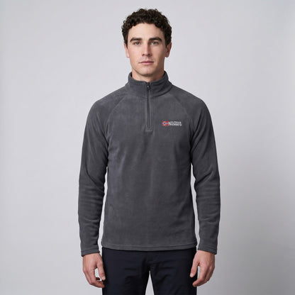 Men's Quarter-Zip Fleece Pullover – Lightweight Outdoor Fleece Sweater for Hiking & Camping