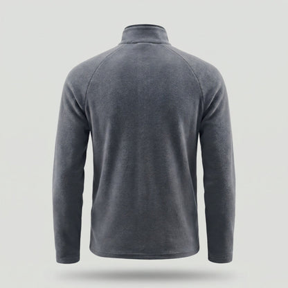 Men's Quarter-Zip Fleece Pullover – Lightweight Outdoor Fleece Sweater for Hiking & Camping