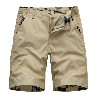 Loose Solid Color High-quality Men's Shorts