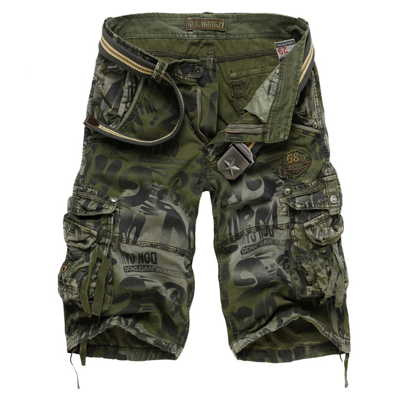 Kanoosport Men's Camouflage Cargo Shorts