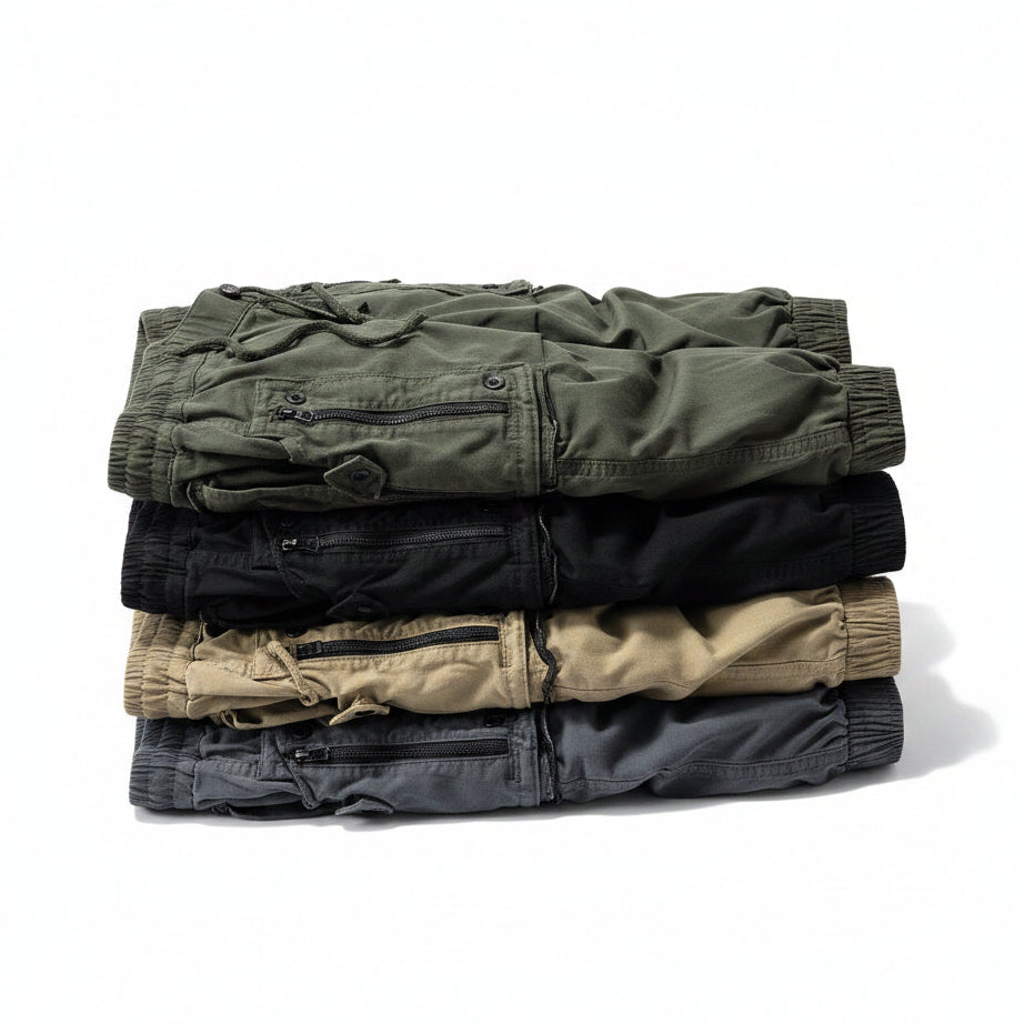 Kangoo Men's Multi-Pocket Cargo Pants