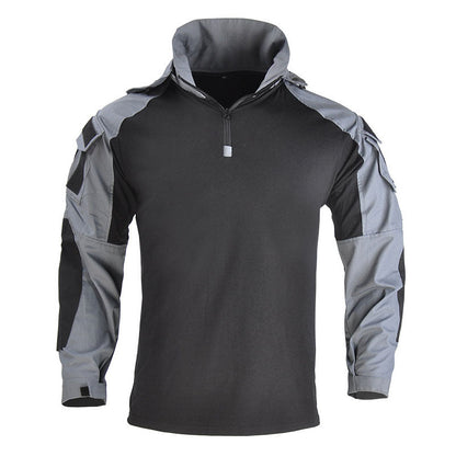 Kangoo Outdoor Cool Hooded Long Sleeve Men's T-shirt