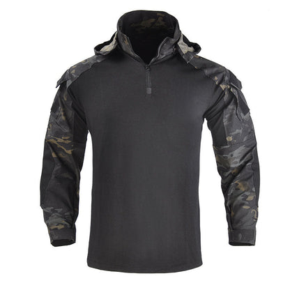 Kangoo Outdoor Cool Hooded Long Sleeve Men's T-shirt