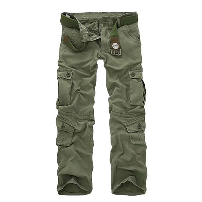 KangooSport Camo Cargo Tactical Pants, Multi-Pocket Outdoor Essentials