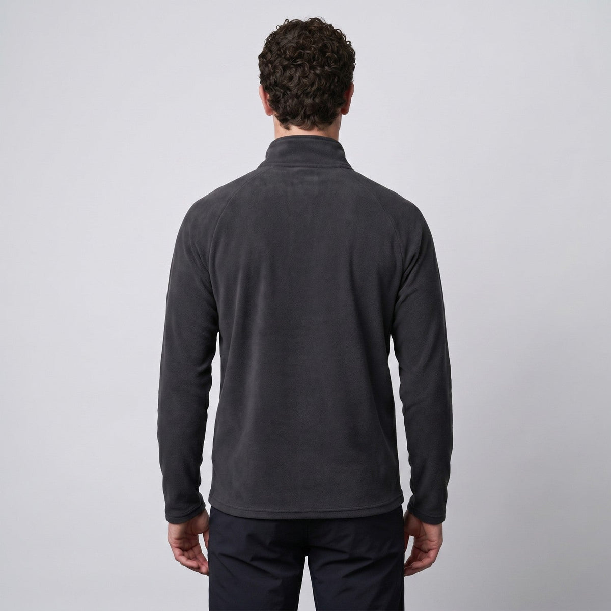 Men's Quarter-Zip Fleece Pullover – Lightweight Outdoor Fleece Sweater for Hiking & Camping