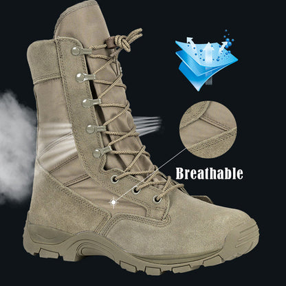 Kangoo Men's Vanguard 8" High Top Tactical Combat Boots