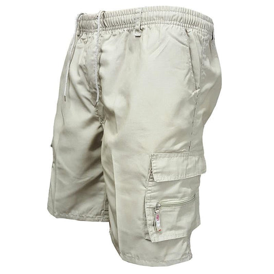 Men's Solid Color Multi-pocket Sport Outdoor Shorts