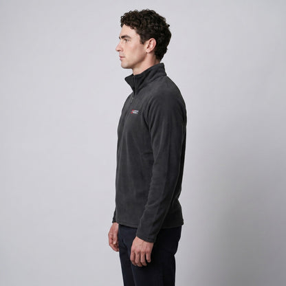 Men's Quarter-Zip Fleece Pullover – Lightweight Outdoor Fleece Sweater for Hiking & Camping