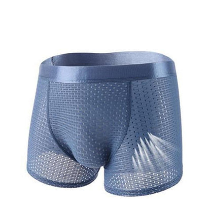 Men's Cooling Breathable Boxer Briefs with Lift Support & Contour Pouch