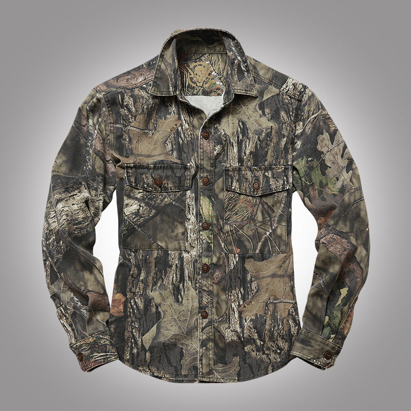 Kangoo Outdoor Camo Long Sleeve Shirt