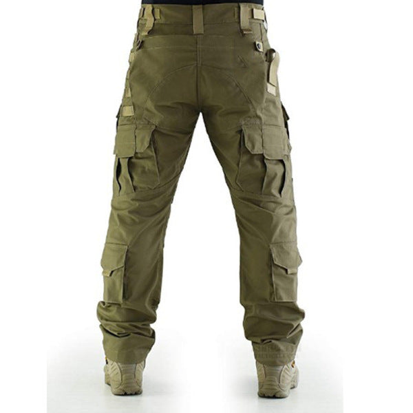 Kangoo Outdoor Solid Color Hiking Overalls Men's Pants