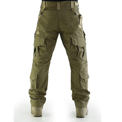 Kangoo Outdoor Solid Color Hiking Overalls Men's Pants