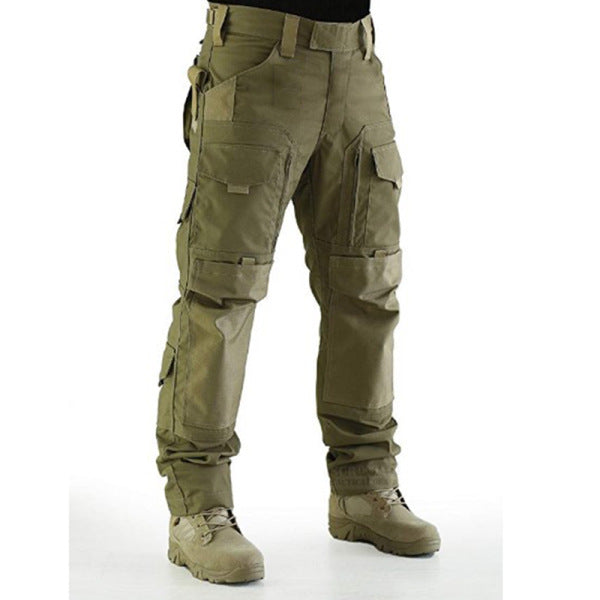 Kangoo Outdoor Solid Color Hiking Overalls Men's Pants