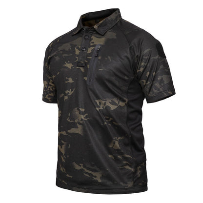 Men's Short Sleeve Quick Dry Battle Top