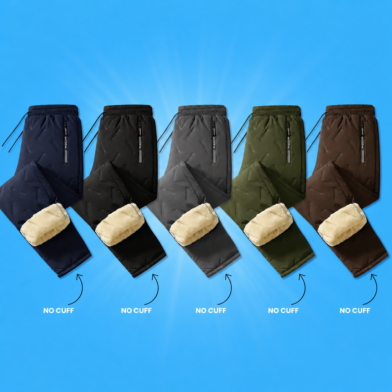 Kangoo Fleece Thermal-Pants Unisex