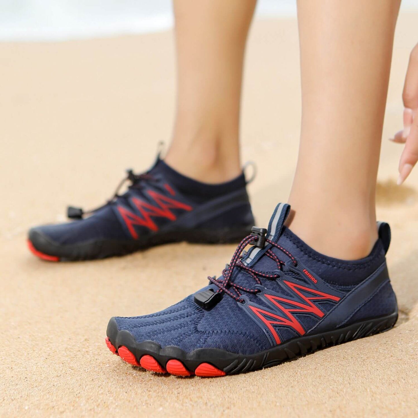 Kangoo River Pursuit  Five Finger Outdoor Beach Water Barefoot Shoes (Unisex)