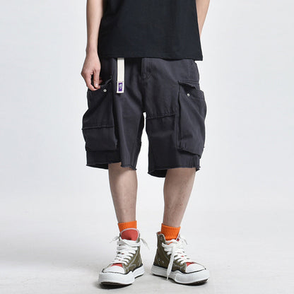 Men's Cotton Elastic Waist Fashion Shorts