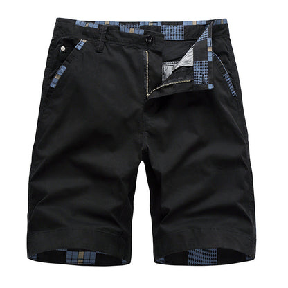 Loose Solid Color High-quality Men's Shorts