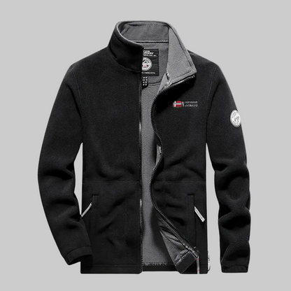 Lightweight Thermal Fleece Jacket – Breathable Mid-Layer for Outdoor Activities